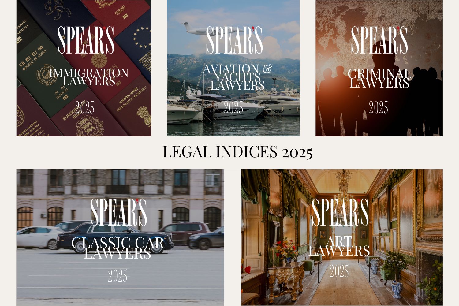 Spear's Legal Indices 2025