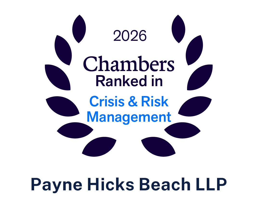 Chambers Crisis & Risk Management 2026 - Logo - Firm(21083509.1)